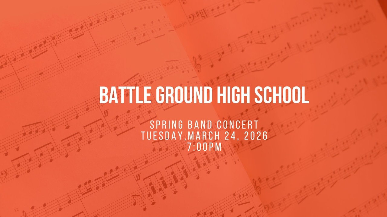 Battle Ground High School - Spring Band Concert - 3/24/26 - Live