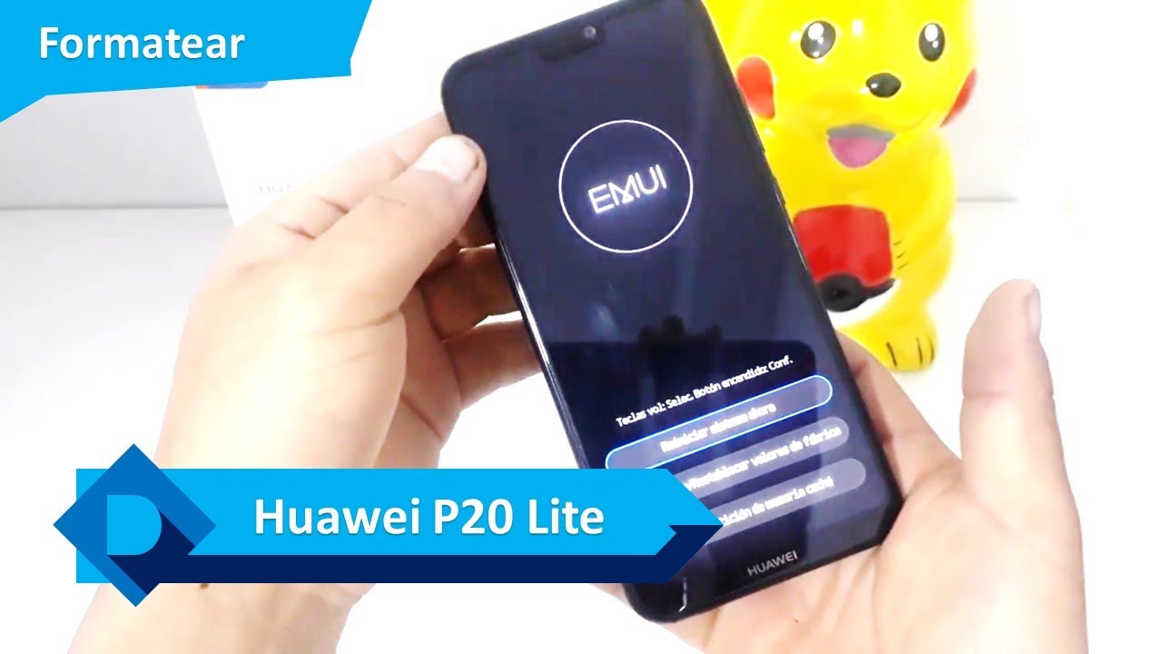 Formatear Huawei P20 Lite