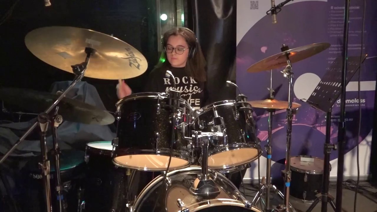 Дарья Уварова (весенний концерт Барабанной школы DrumClass)