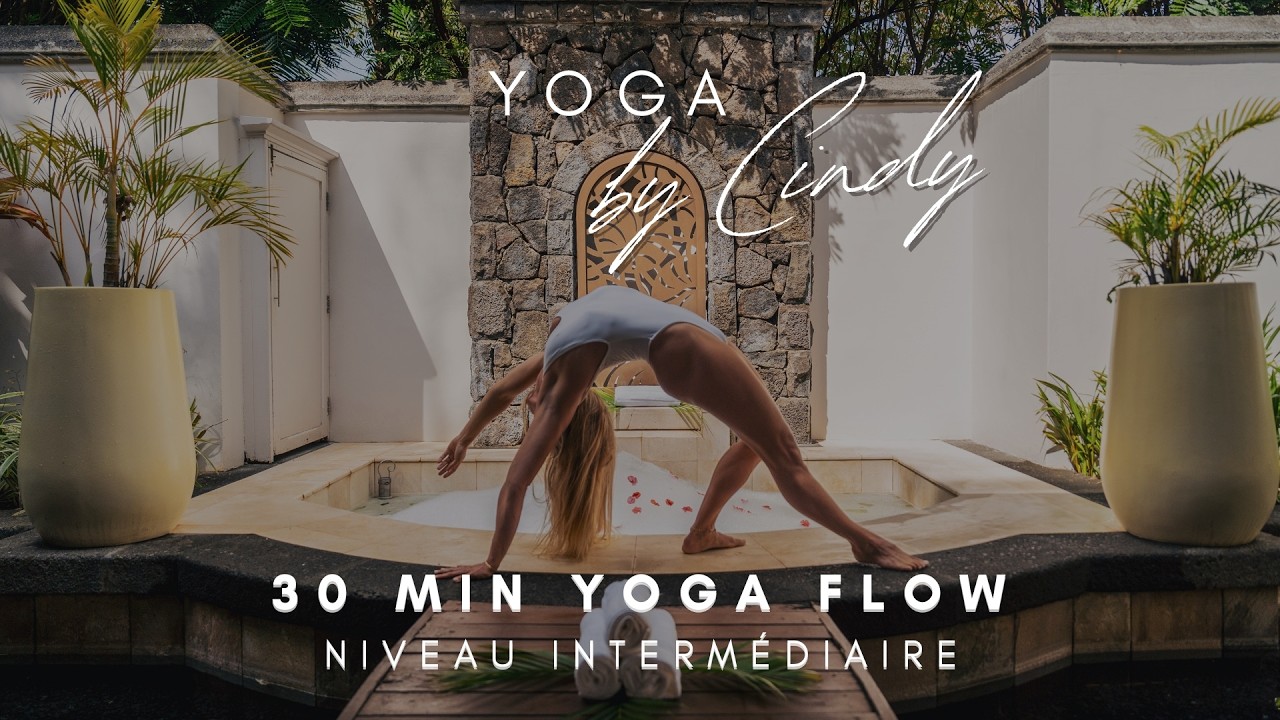 30 minutes Flow yoga- niveau intermédiaire
