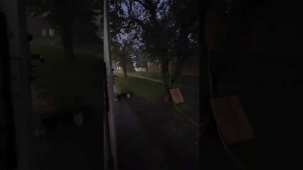 Rain storms while living in our RV full-time nomadically in Ontario.