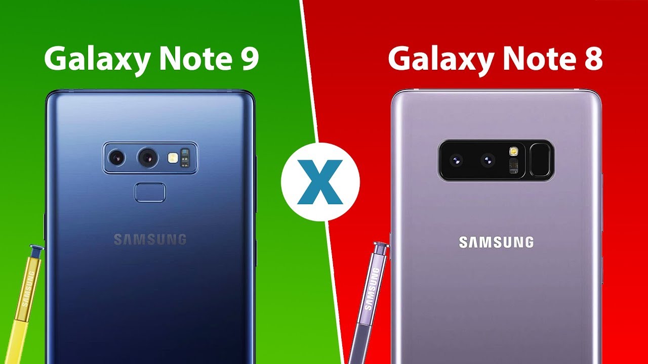 Samsung Galaxy Note 9 vs Samsung Galaxy Note 8 - Comparativo Tecnoblog