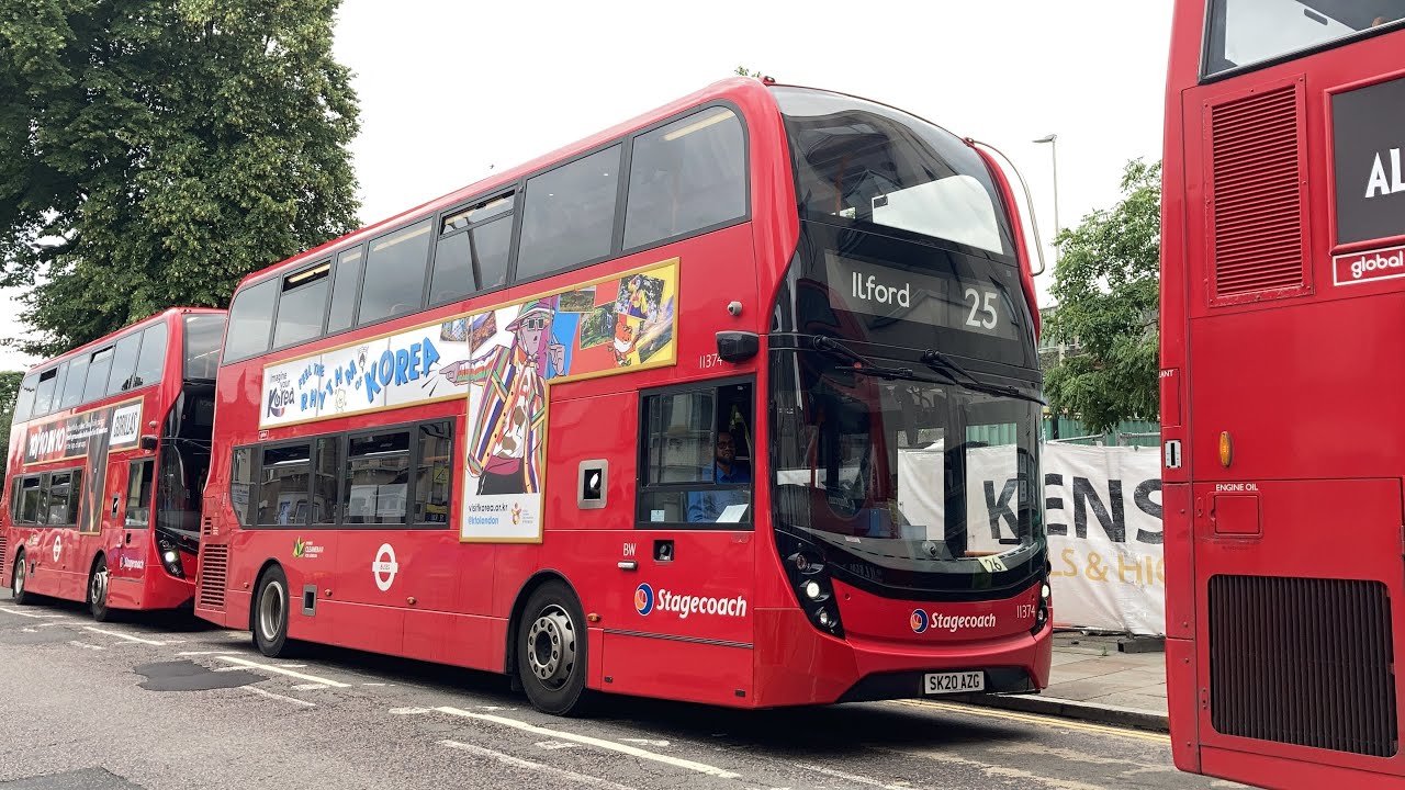 London Buses at Ilford 3/7/21