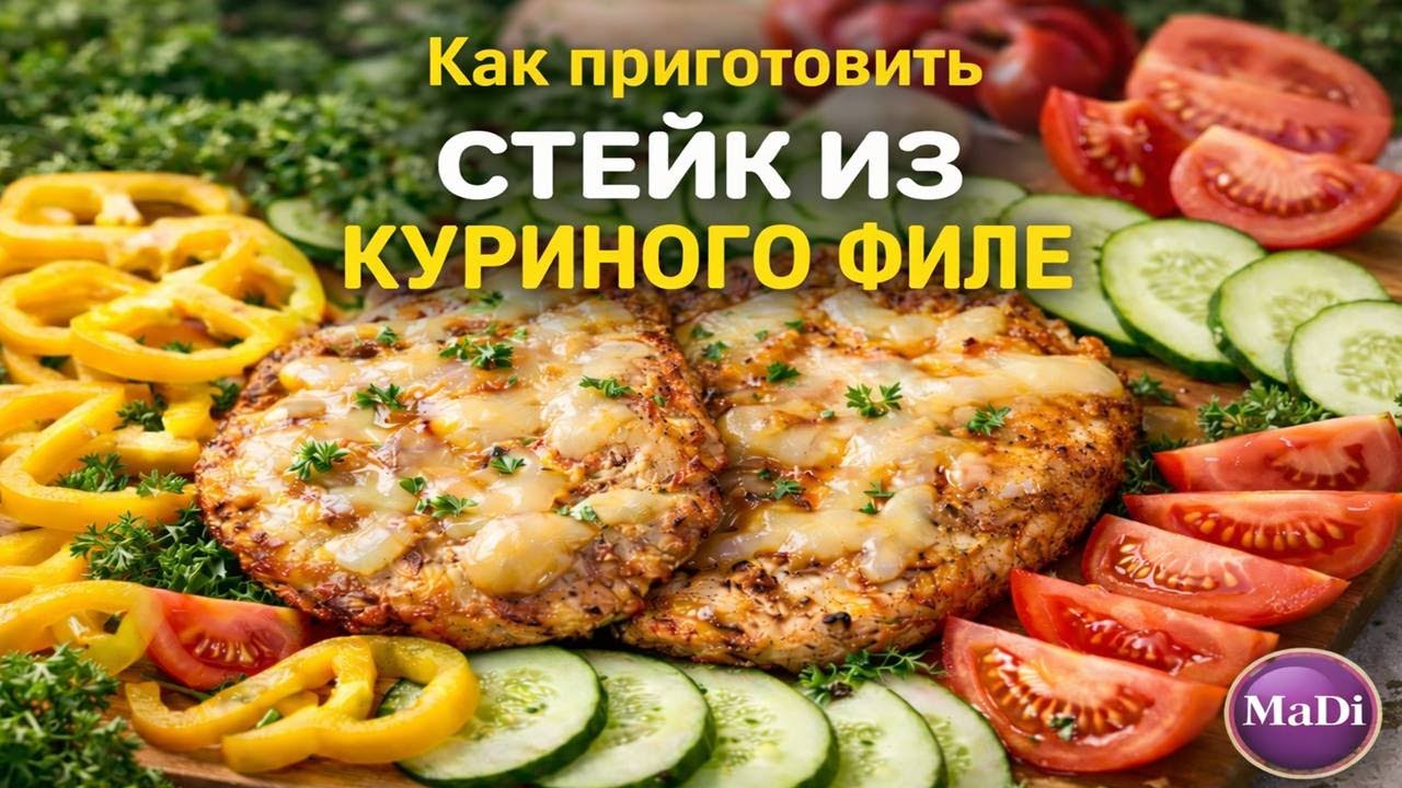 Оказывается это так просто из скучного филе приготовить вкуснейший стейк!