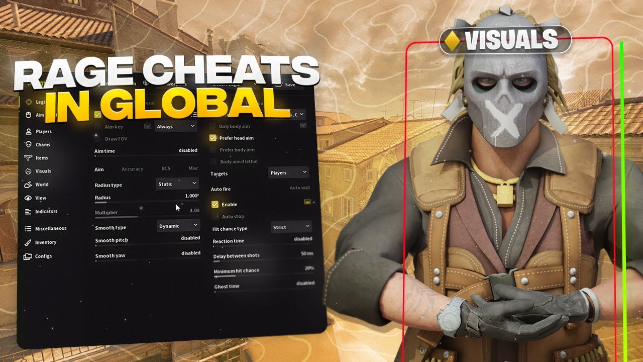 RAGE CHEATING & AVOIDING BANS | CS2 CHEATS