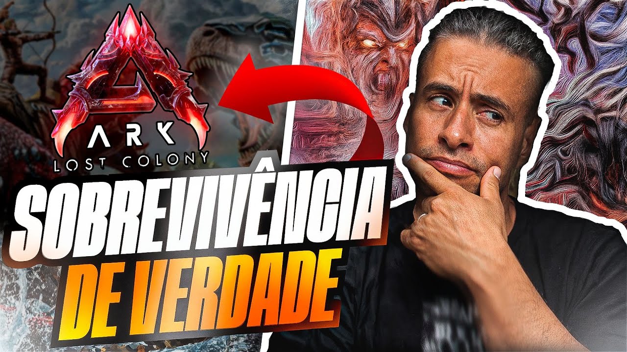 ARK SURVIVAL: O MELHOR JOGO DE SOBREVIVÊNCIA QUE JÁ JOGUEI! 