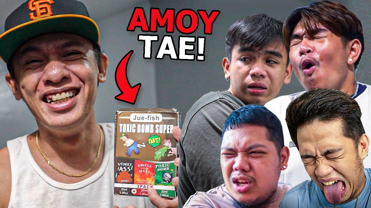 FART SPRAY PRANK! sa BG House - AMOY TAE PRANK HAHA!