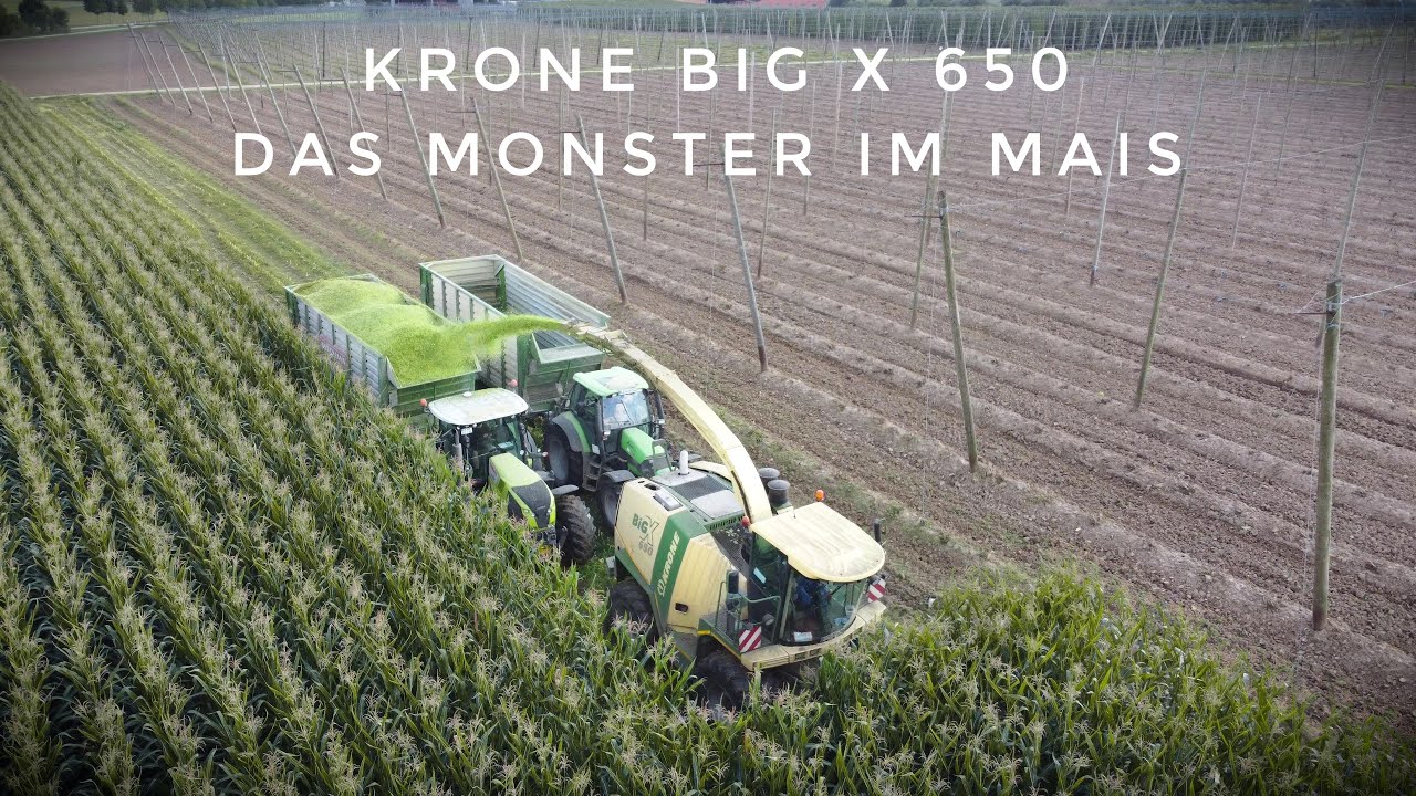 KRONE BiG X VS 3,70m MAIS! | Krone, Deutz, MB Trac, Claas | Agrartechnik Hallertau