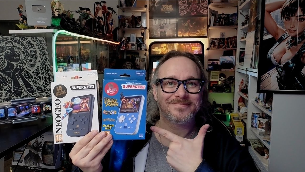 Les hits Neo-Geo et Technos (Double Dragon) format poche ! Je teste les consoles Super Pocket !