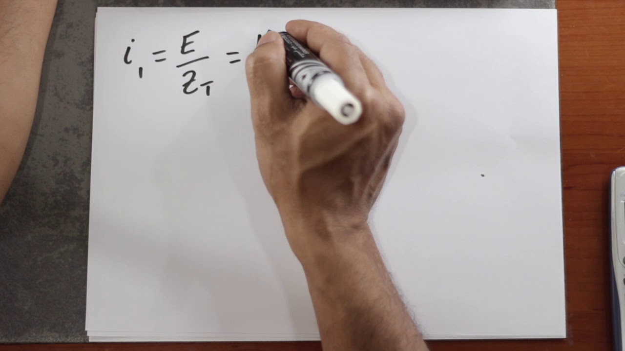 الدوائر المركبة في دوائر التيار المتردد ٣
