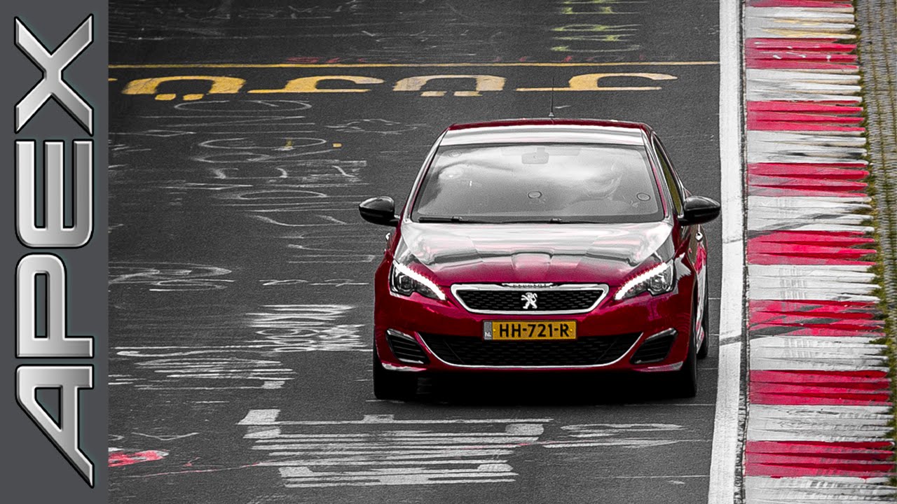 PEUGEOT 308 GTi by Peugeot Sport (270 hp) - Nürburgring Nordschleife - Warm-up lap (27.08.2016)