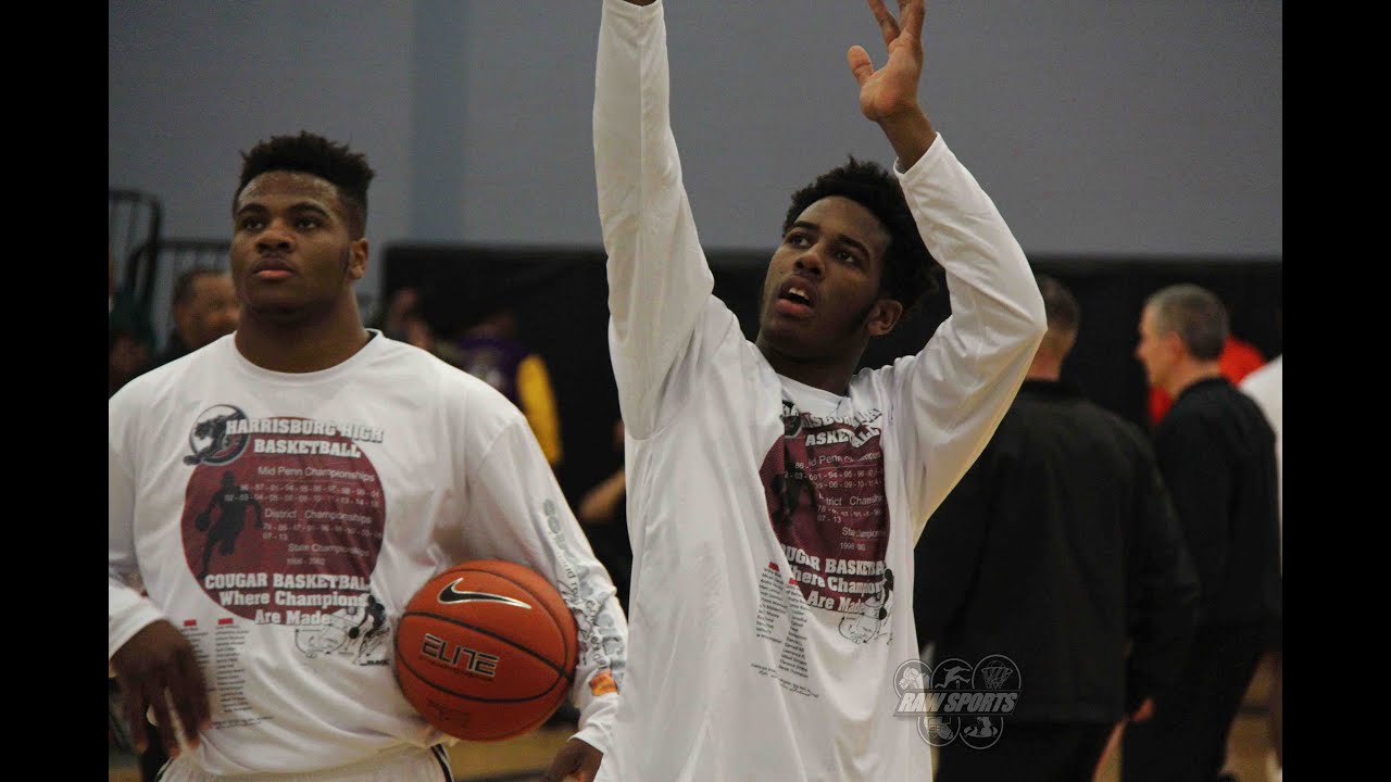 2017 HARRISBURG vs CD EAST feat: PENN STATE'S MICAH PARSONS playing basketball (MUST SEE!!)