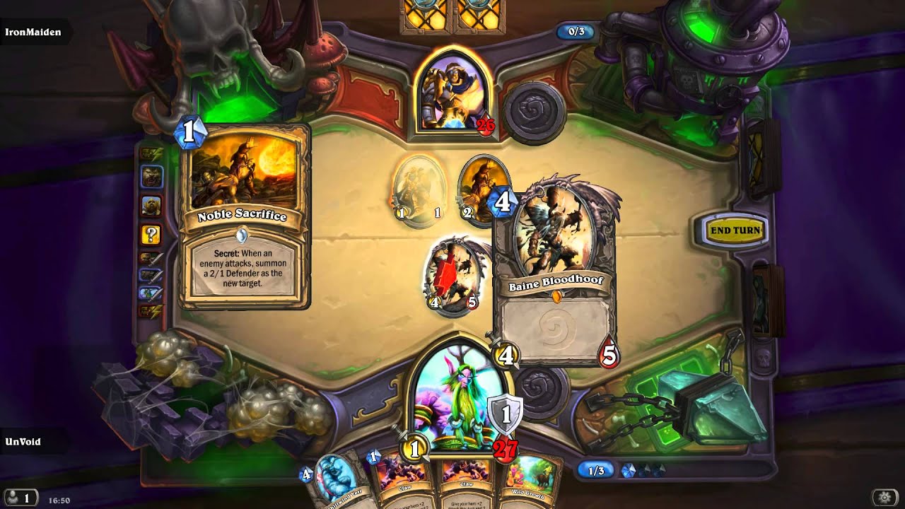 Hearthstone - Turn 1 Cairne Bloodhoof HD