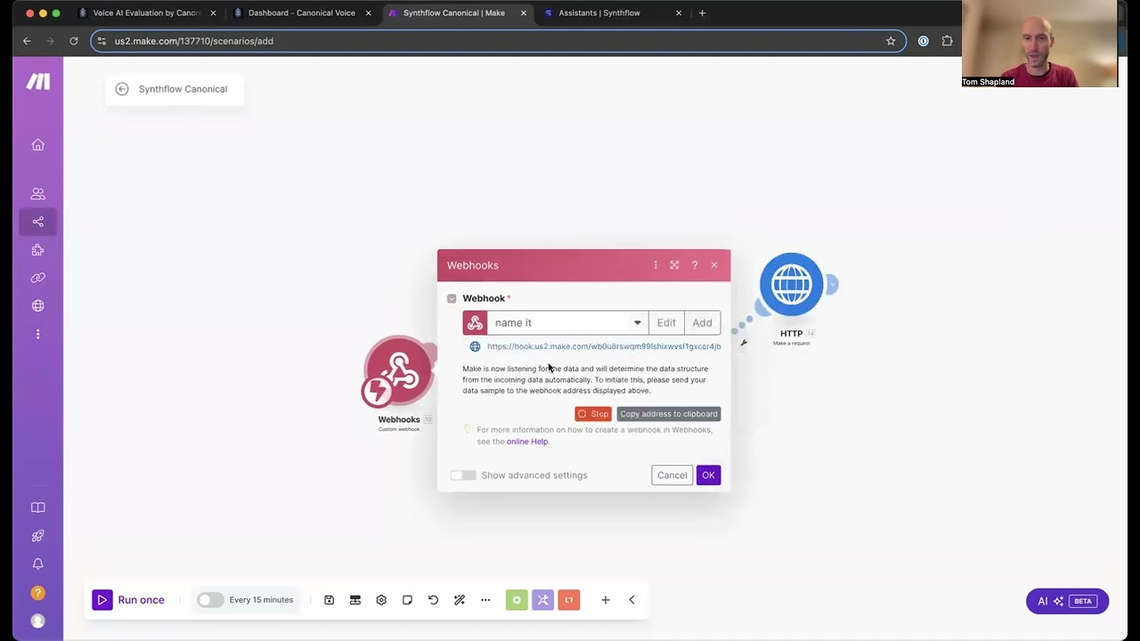 How to monitor your Synthflow Voice AI Calls with Canonical AI