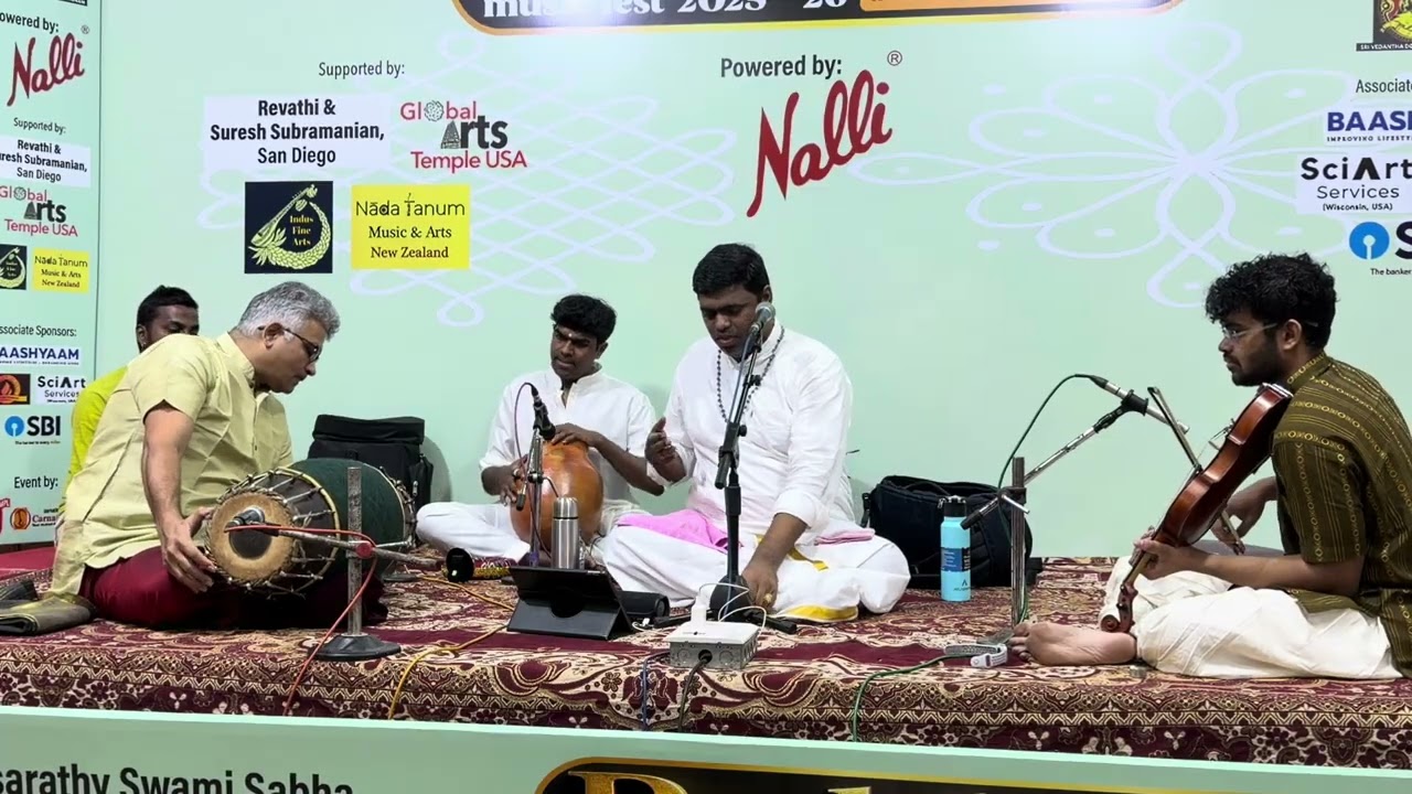 Chennai Margazhi 2025 | Vocal Concert by Madurai N. Sivaganesh | Paddhathi Music Festival