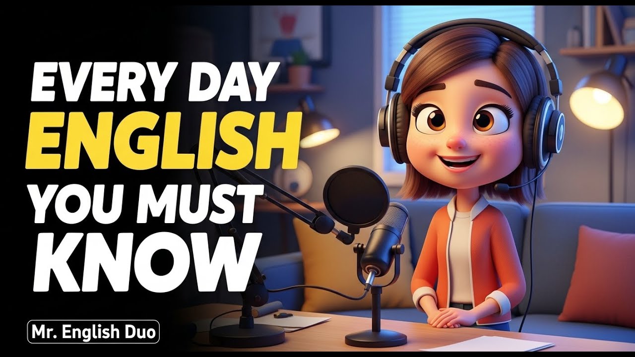 Unlock Your English 🔓 | Master Daily Use Sentences | Mr. English Duo