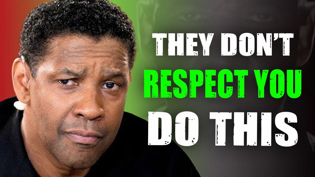 God’s Chosen You, When They Don’t Respect You — Do THIS | Denzel Washington Motivation