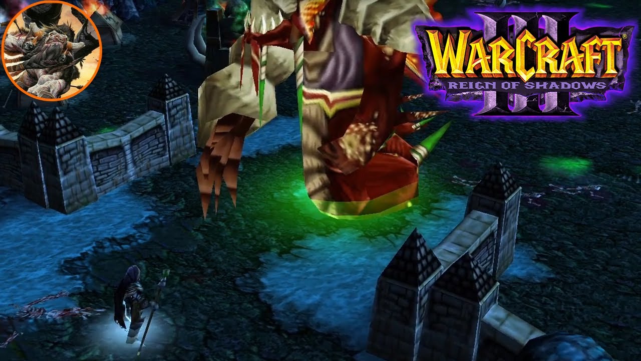 Void Bringer Archimonde destroys Dreadlord Jaina's Scourge base