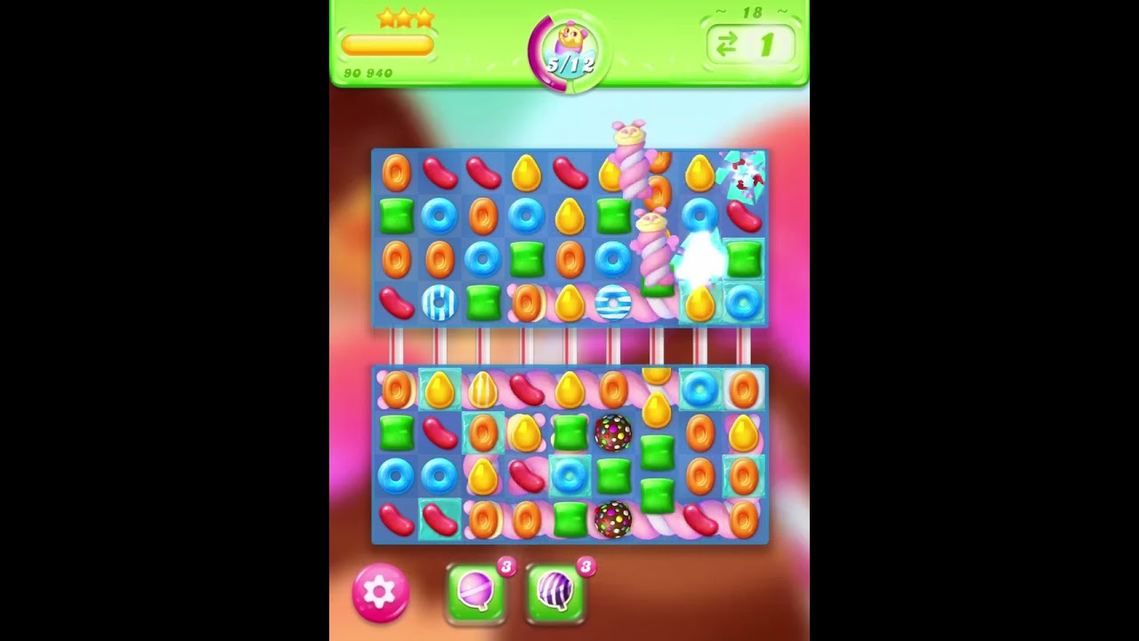 Candy Crush Jelly Saga Levels 17 to 19