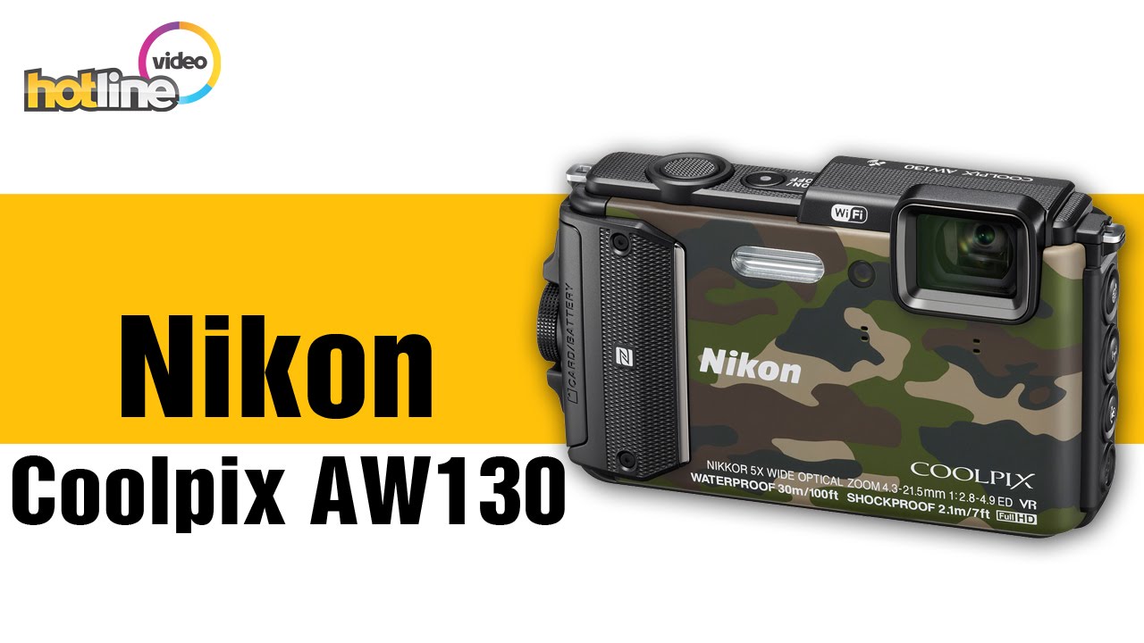 Nikon Coolpix AW130 - очередная версии компактного аппарата для экстремальной съемки