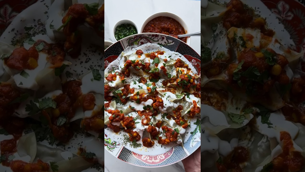 Mantu. Dumplings
