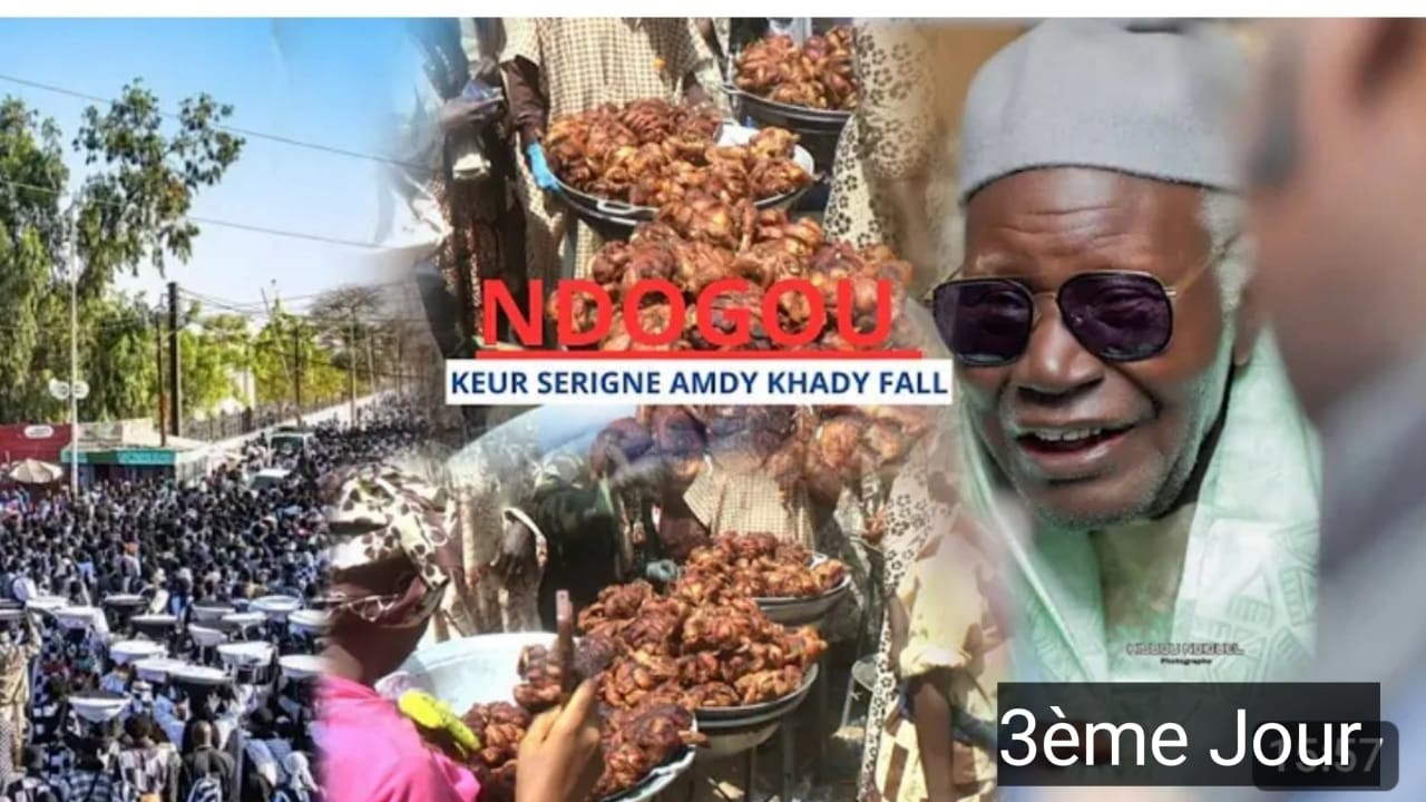 ‼️Direct 3ème Jour Ndogou Khalif GÉNÉRAL DES BAYE Touba DIANATOU MAHWA