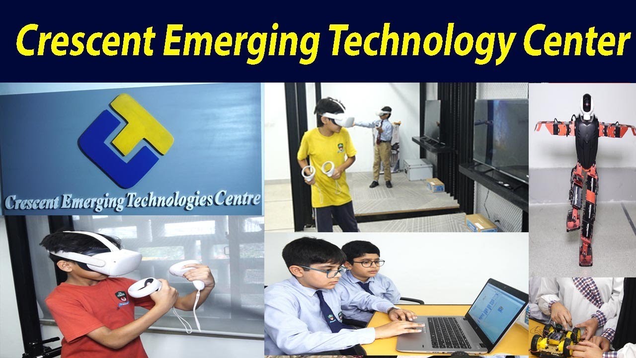 Crescent Emerging Technology Centre | Huma Shahzad#trending #viral #school #robotics