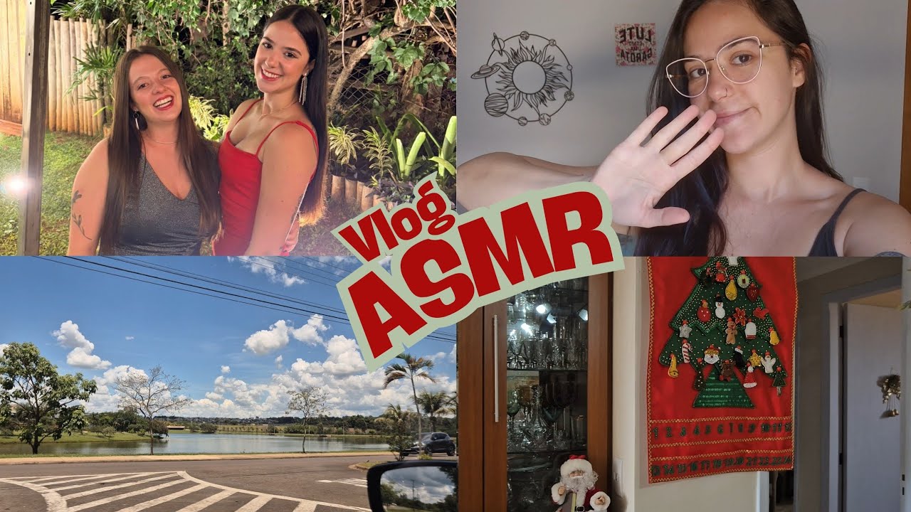 ASMR VLOG DO NATAL (sussurros)
