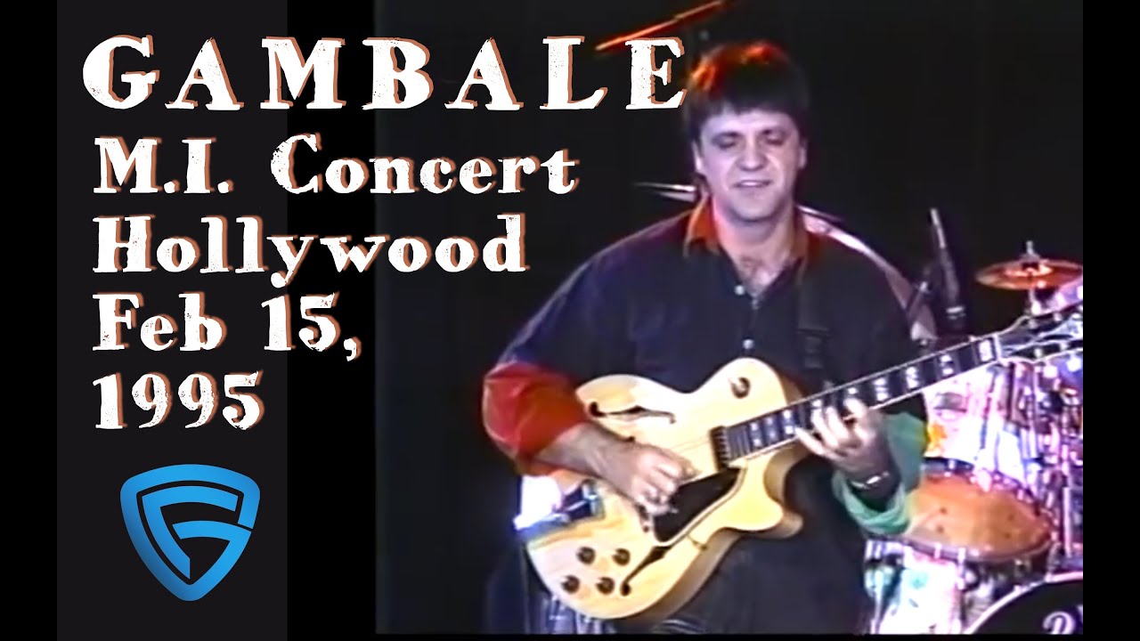 Guitar Legend Gambale's Spectacular Live Performance at Musicians Institute Hollywood Feb 15, 1995