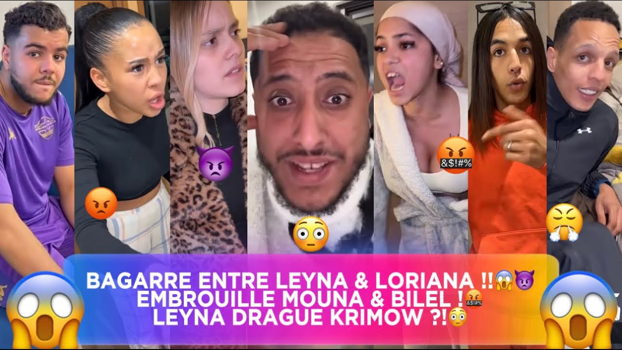 NASDAS & Co.🦅[EP.147🍿] BAGARRE entre LEYNA & LORIANA !😱•MOUNA Embrouille BILEL🤬•LEYNA Drague KRIMOW😳