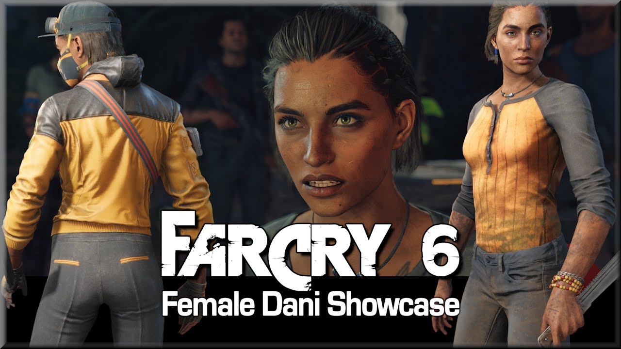 Far Cry 6: Female Dani Full Showcase | Cutscenes, Gear, Oufits, Photomode, Emotes