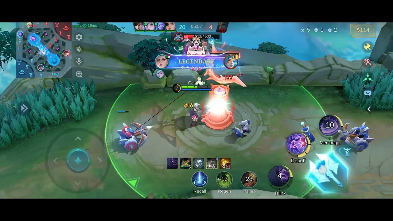 Vidio Game Mobile Legends Menang/Victory #mobilelegend #mobilelegends #mobilelegendsbangbang 