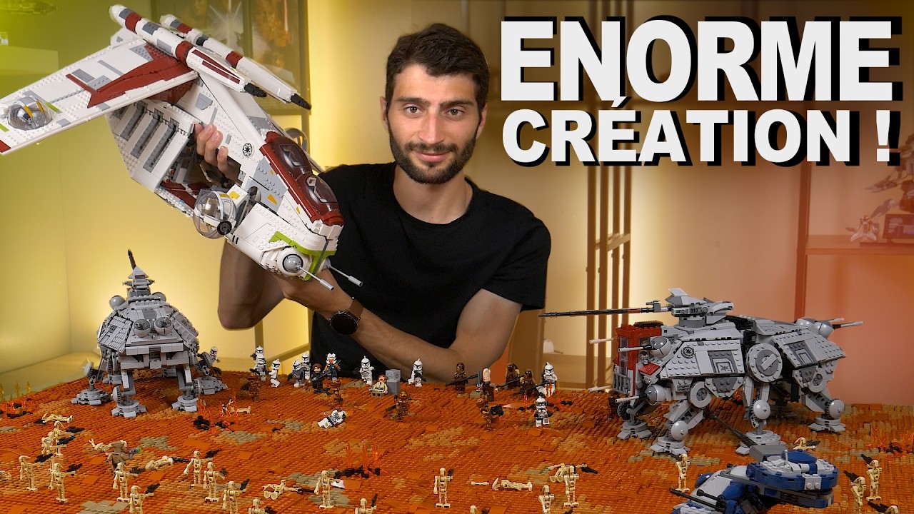 La BATAILLE de GEONOSIS en LEGO !