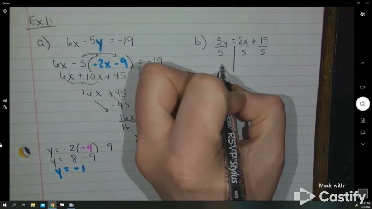 Solving Systems of Linear Equations 5.1-5.3