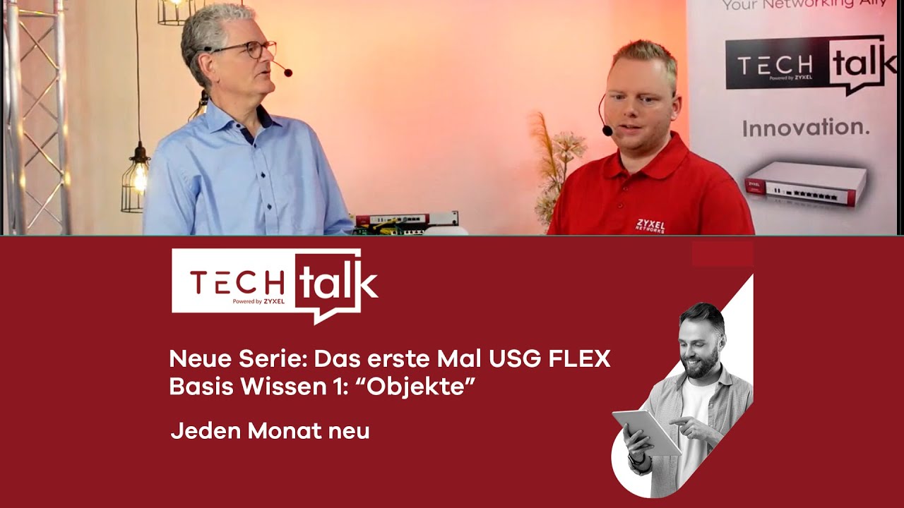 TECHtalk - Das erste Mal USG FLEX. Basis Wissen 1: "Objekte" (E09/2022)