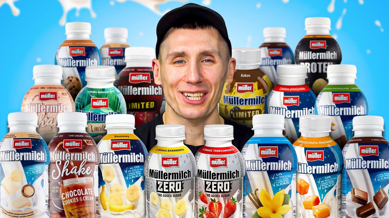 WIELKI TEST MÜLLERMILCH!