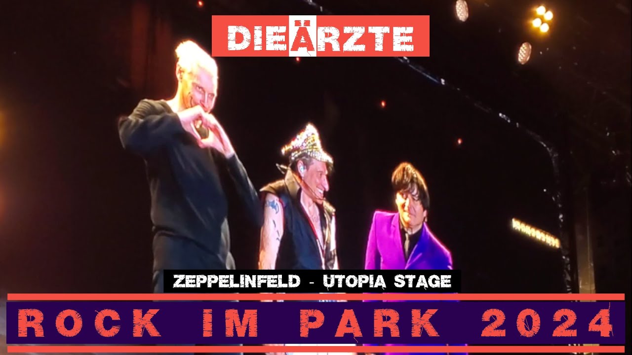 Die Ärzte gegen die JU + Verabschiedung (09.06.2024 Rock im Park)