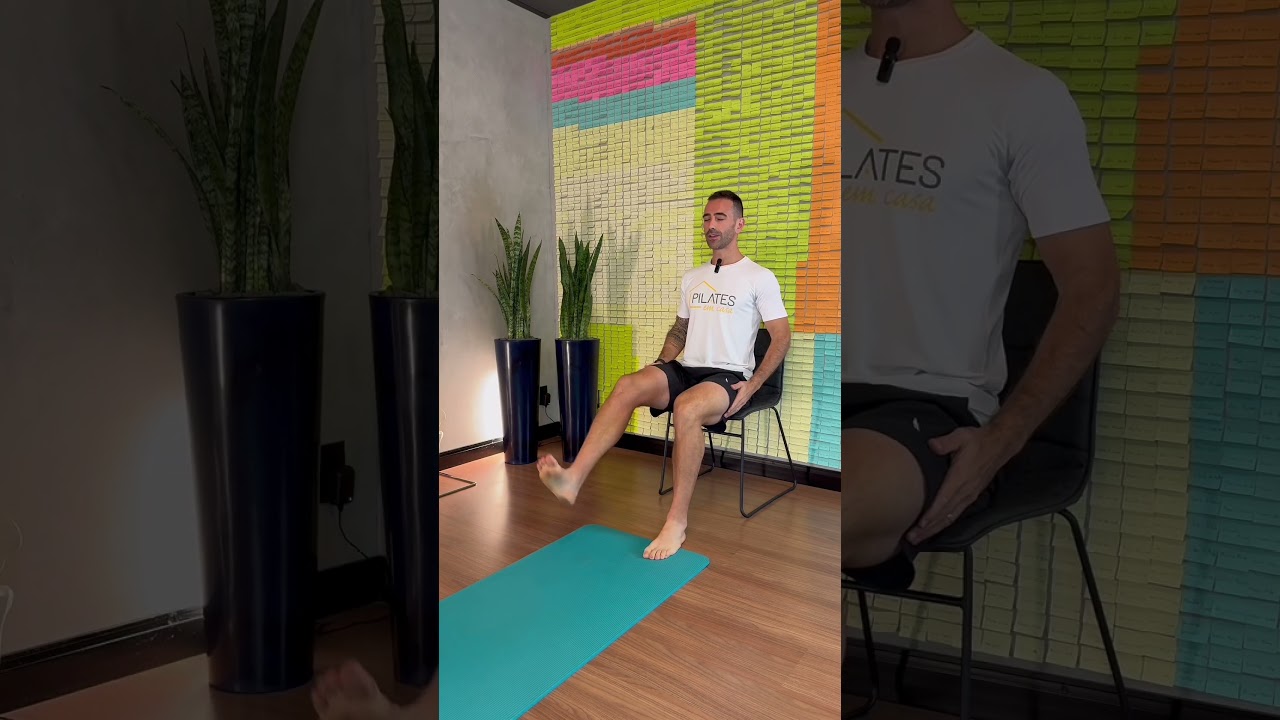 4 EXERC&Iacute;CIOS PARA FORTALECER O JOELHO | Renan Pozzi | Pilates em Casa