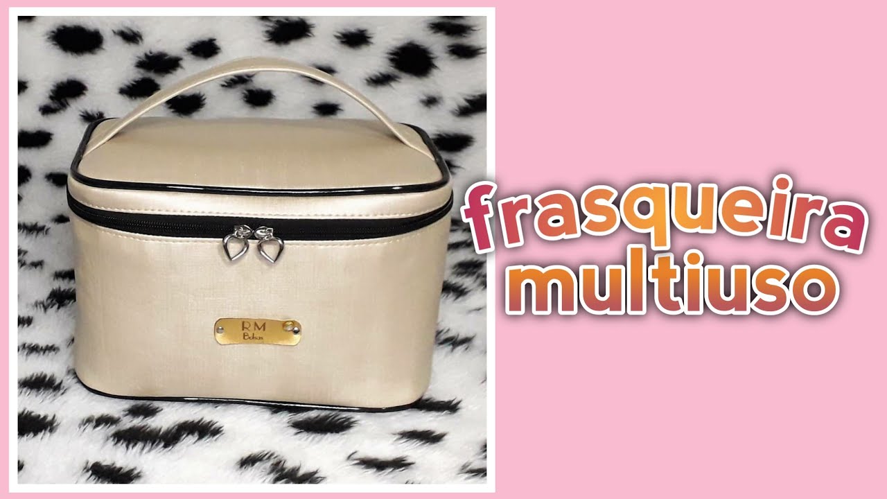 Como fazer uma frasqueira super fácil!