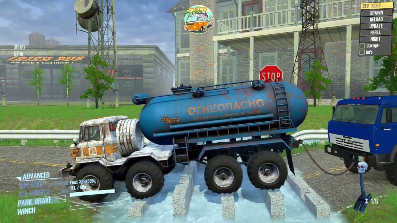 SPINTIRES MUDRUNNER : Truck Vs Extreme Highway Obstacles | Driver Skills Game Daily 3