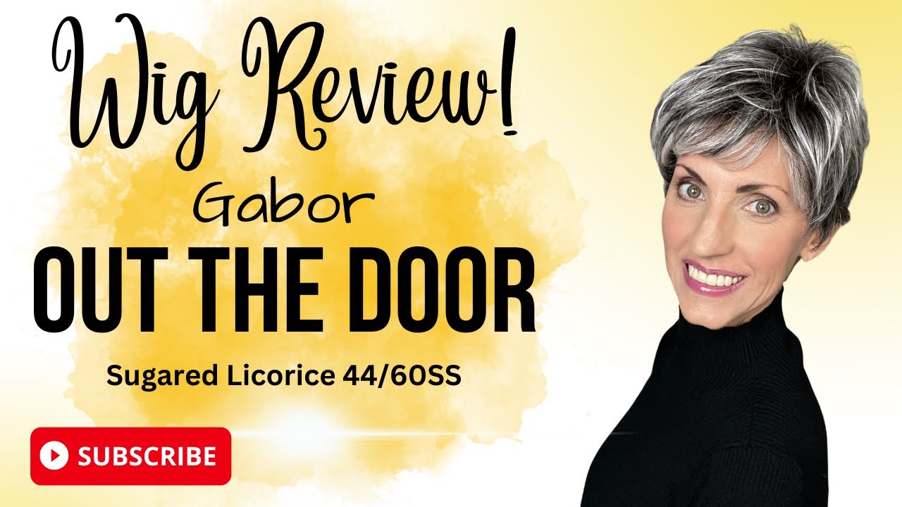 WIG REVIEW Gabor OUT THE DOOR Sugared Licorice 44/60SS!