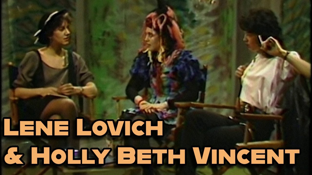 1983 Lene Lovich and Holly Beth Vincent Interview on Videowave