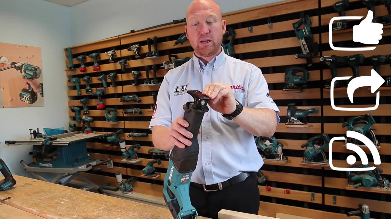 MAKITA DJR186 CORDLESS 18V RECIP SAW - from Toolstop