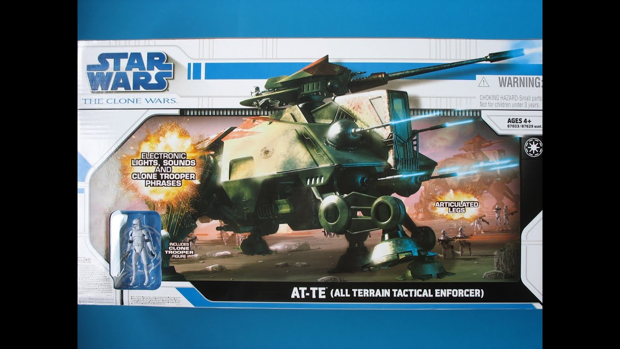 Star Wars Clone Wars AT-TE Review