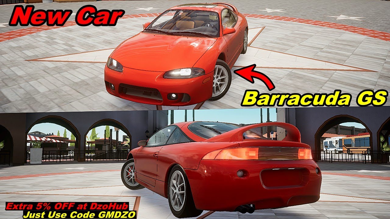 New Car Barracuda GS | Level 1 To Max Level Performance Test | Drive Zone Online 