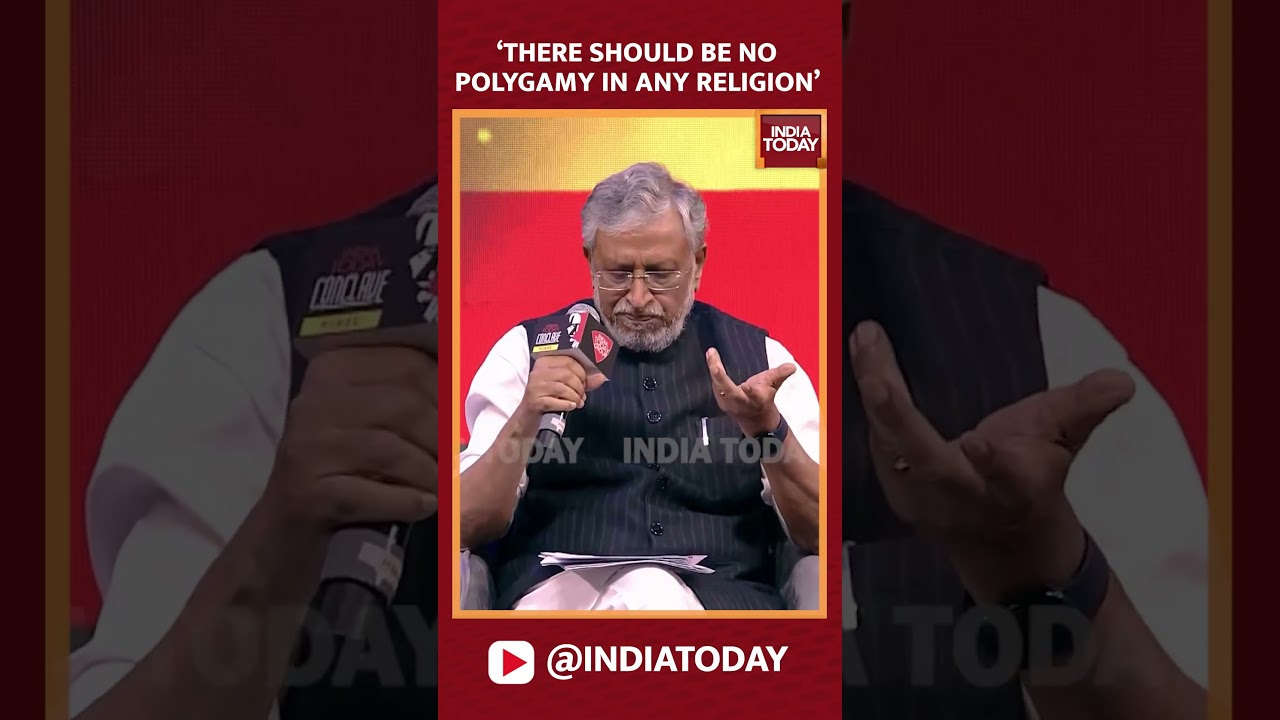 There Should Be No Polygamy In Any Religion: BJP's Sushil Kumar Modi