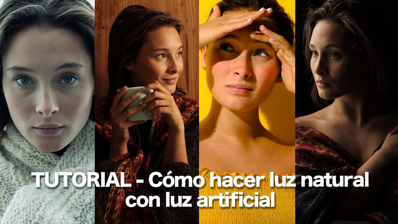 Como simular luces naturales con luces artificiales - Tutorial // Pablo Wilson