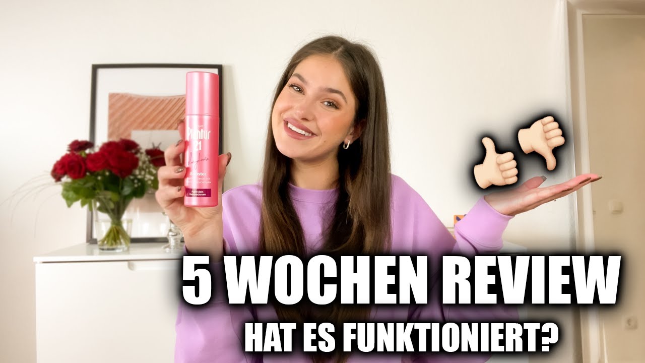 Plantur 21 #langehaare Booster Vorher & Nachher 💇🏽‍♀️/ funktioniert es wirklich? | Jil Schrödel
