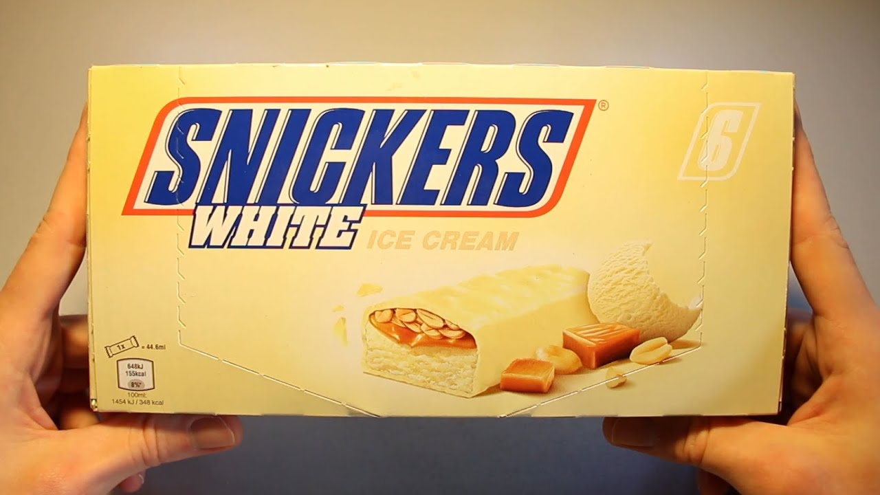 Snickers White Ice Cream Review