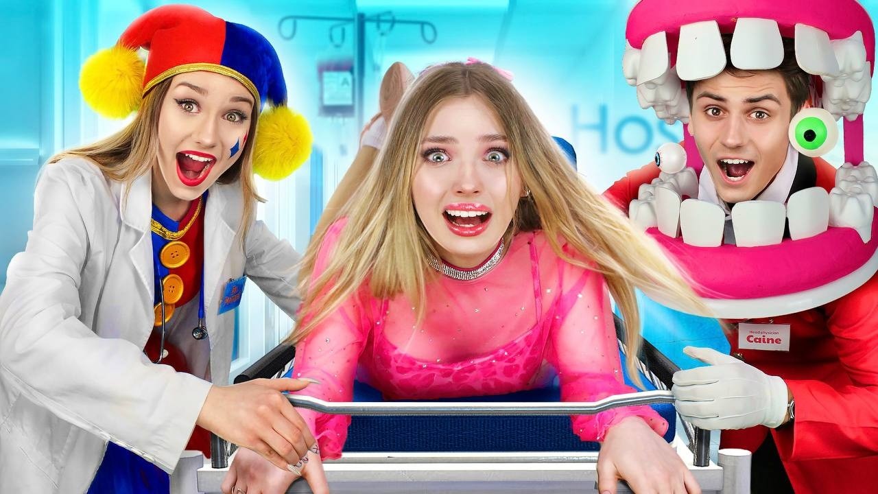 I Became a Doctor at Pomni Hospital || Surviving the Virus Apocalypse